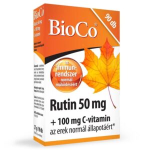 BioCo Rutin 50mg + 100mg C-vitamin tabletta - 90db