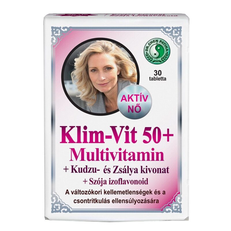 Dr. Chen Klim-Vit 50+ multivitamin nőknek kapszula - 30db