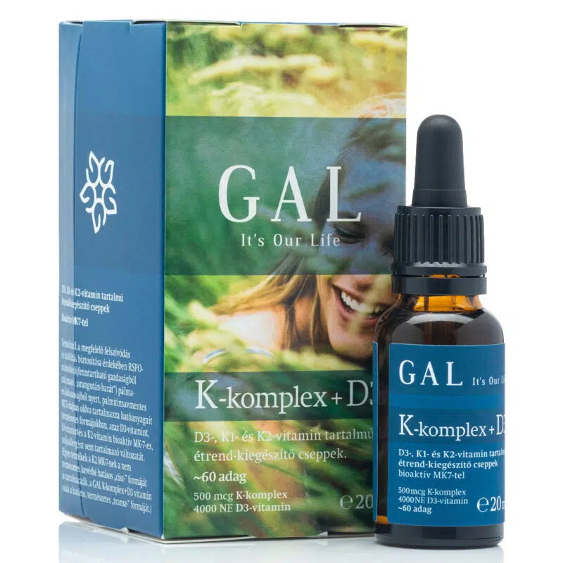 GAL K-komplex+D3-vitamin csepp - 20ml