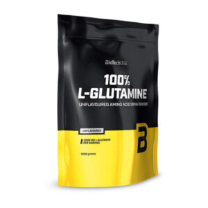 BioTech USA 100% L-Glutamine por - 1000g