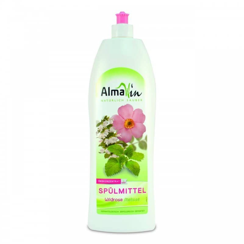 AlmaWin ÖKO kézi mosogatószer koncentrátum vadrózsával és citromfűvel - 1000 ml AlmaWin ÖKO kézi mosogatószer koncentrátum vadrózsával és citromfűvel - 1000 ml