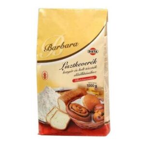 Barbara gluténmentes lisztkeverék kenyérhez