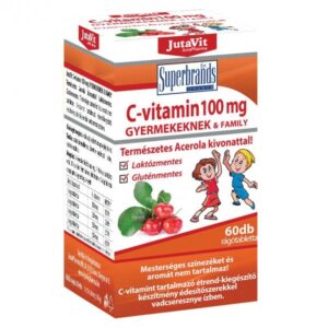 Jutavit C-vitamin rágótabletta gyerekeknek - 60db