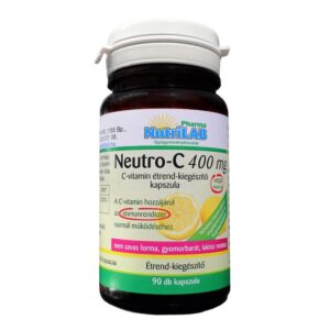 Nutrilab Neutro-C Vitamin 400mg kapszula - 90db