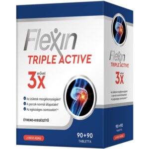 Flexin Triple Active porc és ízületvédő tabletta - 90+90db