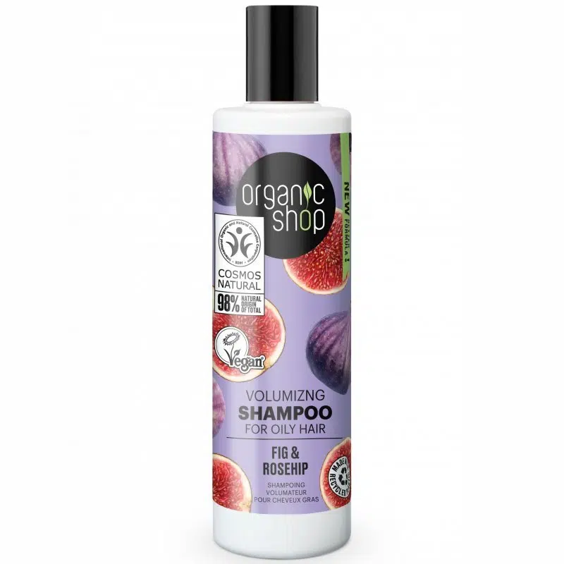 Organic Shop Volumennövelő sampon fügével és csipkebogyóval - 280ml Organic Shop Volumennövelő sampon fügével és csipkebogyóval - 280ml