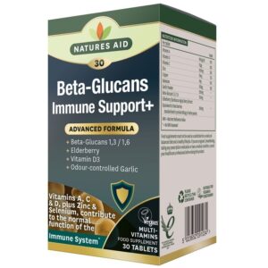 Natures Aid Béta-glükán tabletta - 30db