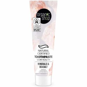 Organic Shop Minősített fogkrém az egészséges ínyért ásványokkal és tengeri sóval - 100g