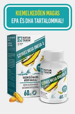 Natur Tanya Mega Omega-3 – vadvízi halolaj, extra EPA és DHA tartalommal