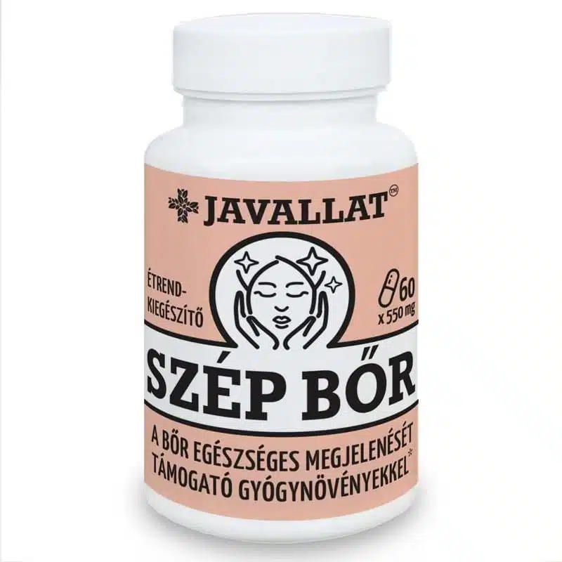 Javallat Szép bőr kapszula Javallat Szép bőr kapszula