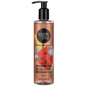 Organic Shop ''Bellini, please!'' Hidratáló tusfürdő görögdinnyével és barackkal