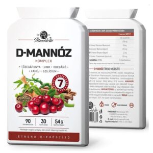 Mannavita D-mannóz komplex kapszula