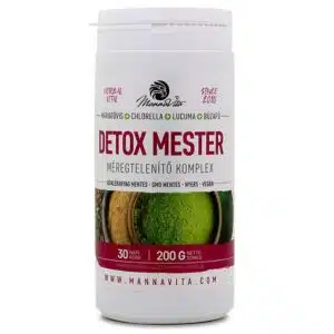 Mannavita Detox Mester Méregtelenítő Komplex