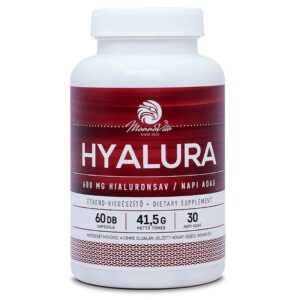 Mannavita Hyalura 600mg Hialuronsav + Kollagén kapszula