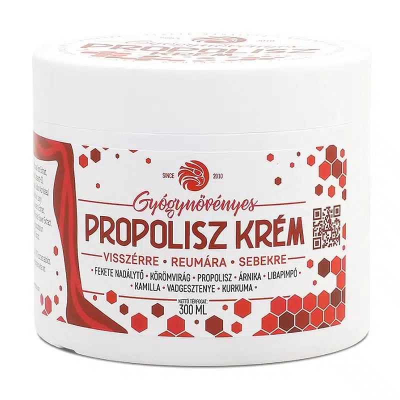 Mannavita Propolisz krém gyógynövényekkel Mannavita Propolisz krém gyógynövényekkel