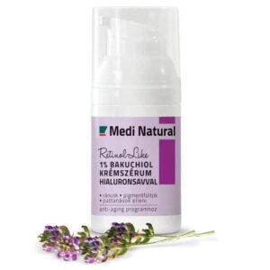 Medinatural Retinol-Like 1% Bakuchiol krémszérum Hialuronsavval