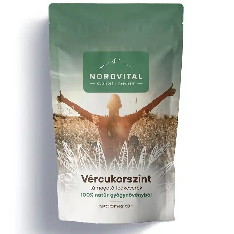 Nordvital Vércukorszint támogató teakeverék Nordvital Vércukorszint támogató teakeverék