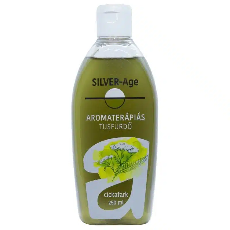 SILVER-Age Aromaterápiás Tusfürdő cickafark SILVER-Age Aromaterápiás Tusfürdő cickafark