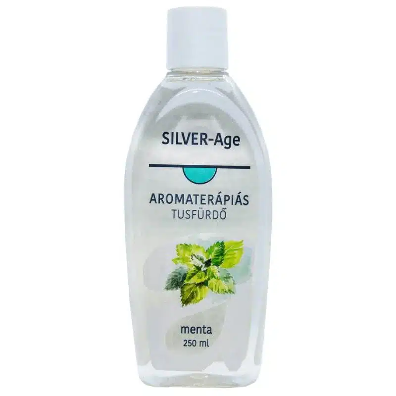 SILVER-Age Aromaterápiás Tusfürdő menta SILVER-Age Aromaterápiás Tusfürdő menta