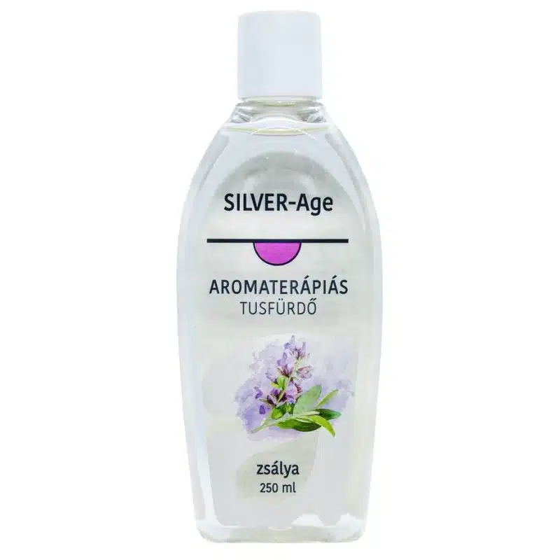 SILVER-Age Aromaterápiás Tusfürdő zsálya SILVER-Age Aromaterápiás Tusfürdő zsálya