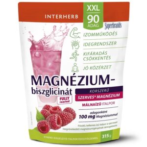 Interherb XXL Magnézium-biszglicinát málnás italpor - 315g