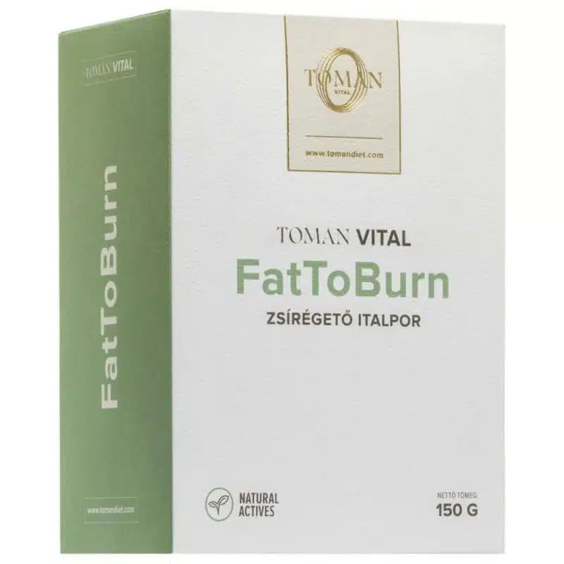 Toman Vital FatToBurn zsírégető italpor - 30 csomag Toman Vital FatToBurn zsírégető italpor - 30 csomag
