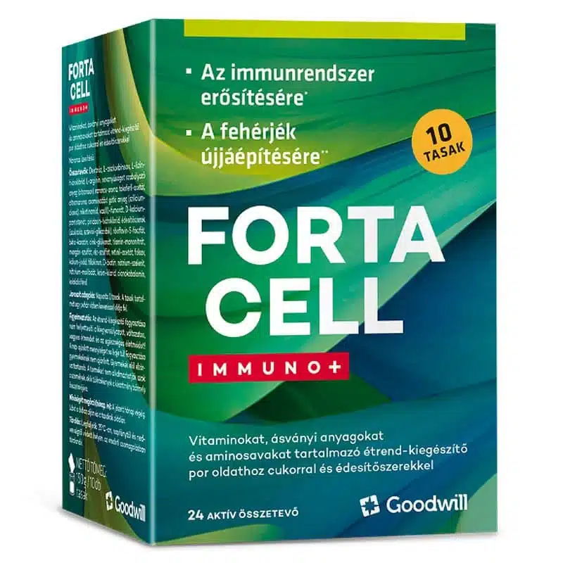 Goodwill Szent Györgyi-Albert Fortacell Immuno+ italpor - 10 tasak Goodwill Szent Györgyi-Albert Fortacell Immuno+ italpor - 10 tasak