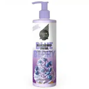 Organic Shop Áfonyás csavart fagyi Selymes tusfürdő gél - 400ml
