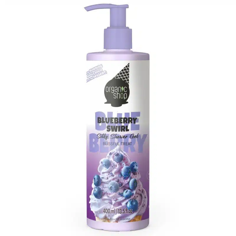 Organic Shop Áfonyás csavart fagyi Selymes tusfürdő gél - 400ml Organic Shop Áfonyás csavart fagyi Selymes tusfürdő gél - 400ml