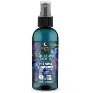 Organic Shop ''Deep sleep'' Párna- és testpermet levendulával, áfonyával és melatoninnal - 170ml