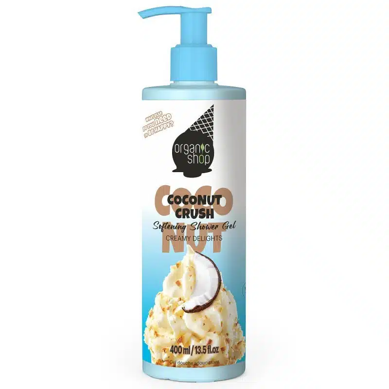 Organic Shop Kókusz fagyi Puhító tusfürdő gél - 400ml Organic Shop Kókusz fagyi Puhító tusfürdő gél - 400ml