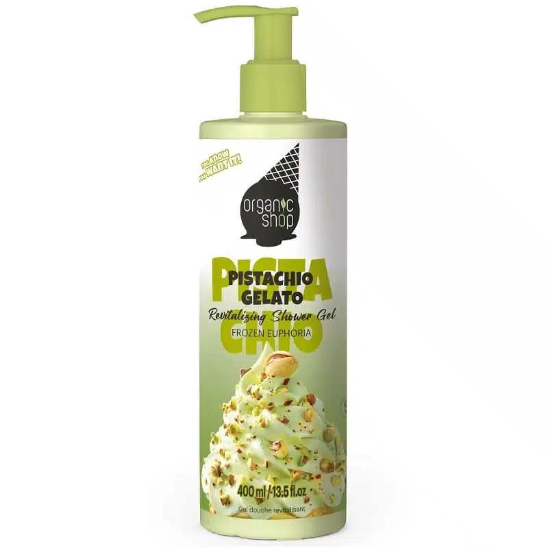 Organic Shop Pisztácia fagyi Revitalizáló tusfürdő gél - 400ml Organic Shop Pisztácia fagyi Revitalizáló tusfürdő gél - 400ml
