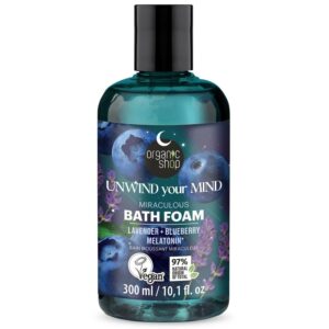 Organic Shop Varázslatos habfürdő levendulával, áfonyával és melatoninnal - 300ml