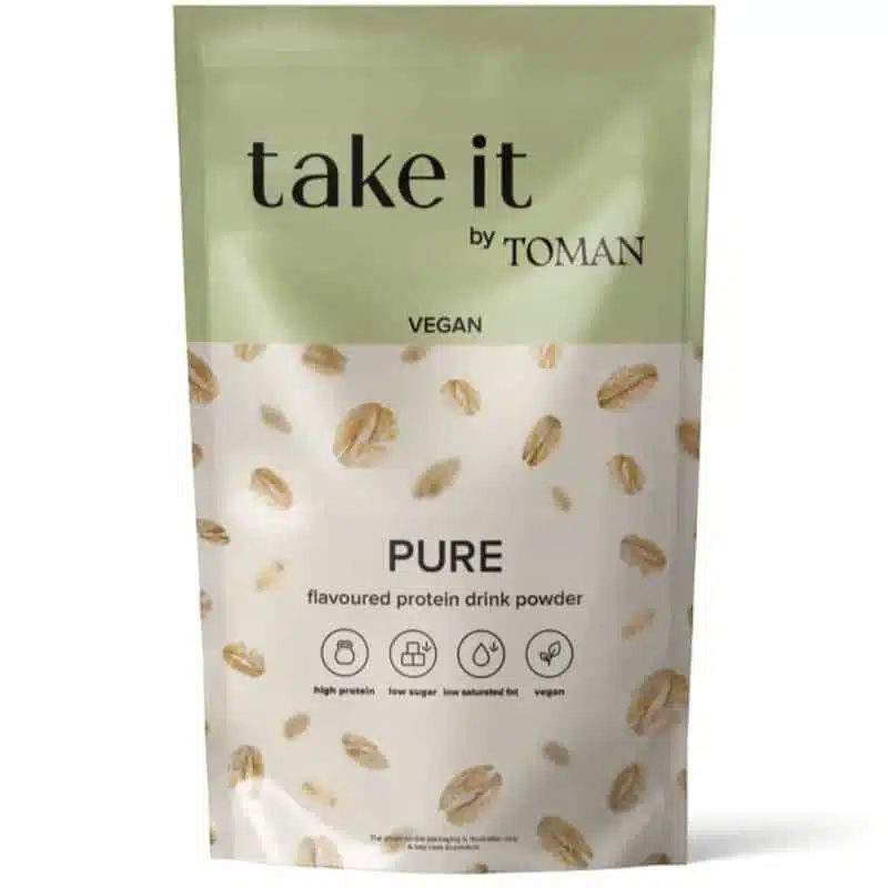 Take it by Toman Vegan Zab fehérje italpor - Natúr - 450g Take it by Toman Vegan Zab fehérje italpor - Natúr - 450g
