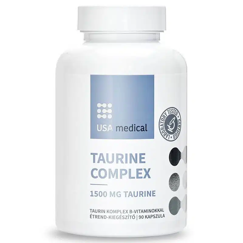 USA Medical Taurine Complex kapszula - 90db USA Medical Taurine Complex kapszula - 90db