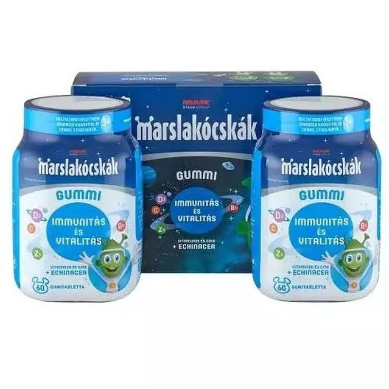 Walmark Marslakócskák Duo Gummi vitamin echinaceával - 100+20db Walmark Marslakócskák Duo Gummi vitamin echinaceával - 100+20db