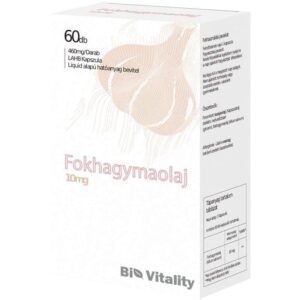 Bio Vitality Fokhagymaolaj lágyzselatin kapszula - 60db