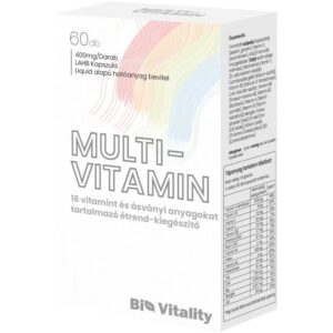 Bio Vitality Multi-vitamin lágyzselatin kapszula - 60db