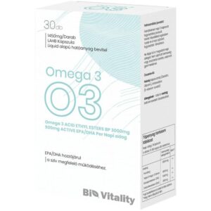 Bio Vitality Omega-3 lágyzselatin kapszula - 30db