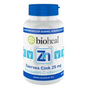 Bioheal Szerves Cink filmtabletta - 70db
