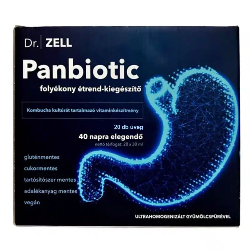 Dr. Zell Panbiotic folyékony étrend-kiegészítő - 20db Dr. Zell Panbiotic folyékony étrend-kiegészítő - 20db