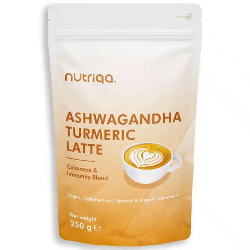 Nutriqa Bio Ashwagandha-Kurkuma Latte - 250g Nutriqa Bio Ashwagandha-Kurkuma Latte - 250g
