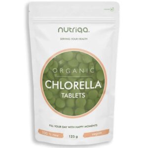 Nutriqa Bio Chlorella Alga tabletta - 125g