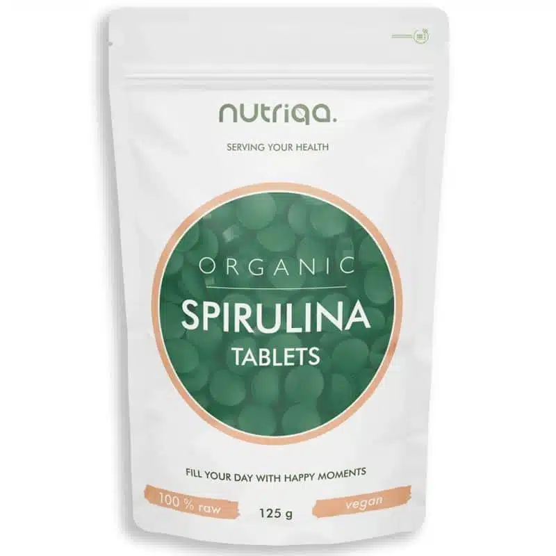 Nutriqa Bio Spirulina Alga tabletta - 125g Nutriqa Bio Spirulina Alga tabletta - 125g