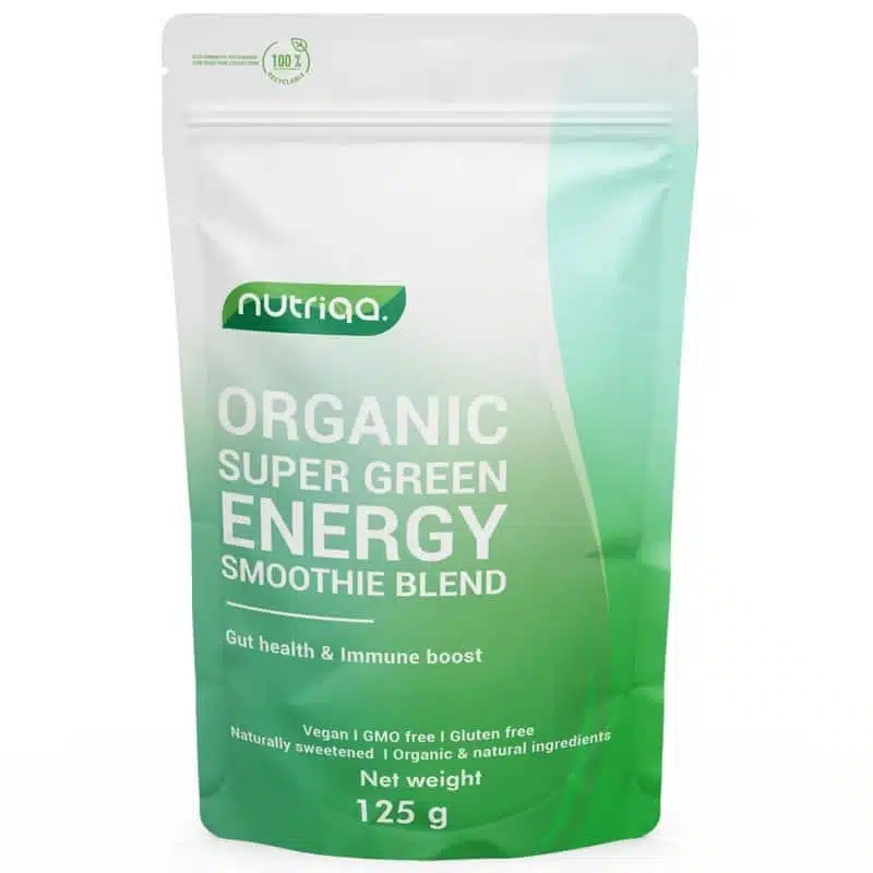 Nutriqa Bio Szuper Zöld Energia porkeverék - 125g Nutriqa Bio Szuper Zöld Energia porkeverék - 125g