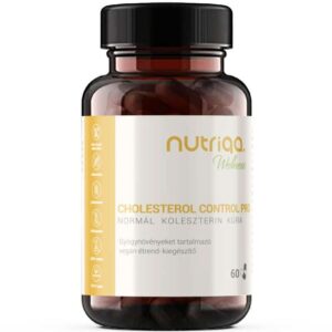 Nutriqa Cholesterol Control Pro - Normál Koleszterin Kúra - 60db