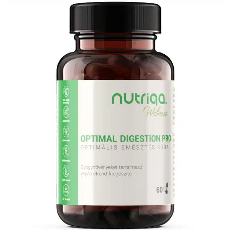 Nutriqa Optimal Digestion Pro - Optimális Emésztés Kúra - 60db Nutriqa Optimal Digestion Pro - Optimális Emésztés Kúra - 60db