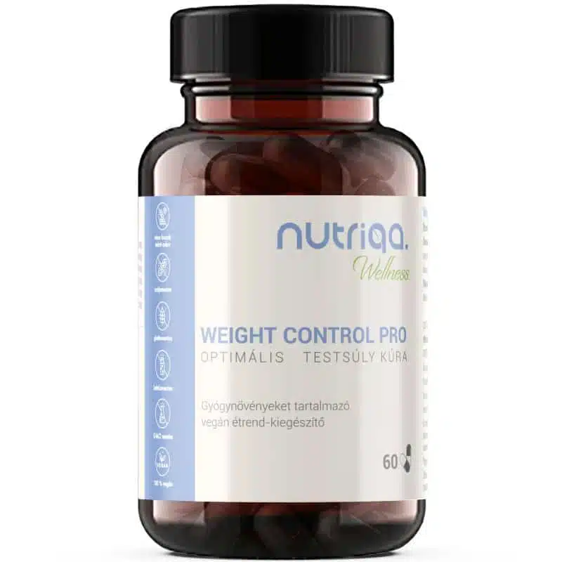 Nutriqa Weight Control Pro - Optimális Testsúly Kúra - 60db Nutriqa Weight Control Pro - Optimális Testsúly Kúra - 60db