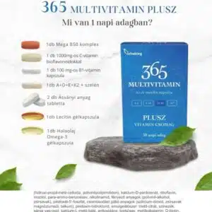 Vitaking 365 Multivitamin Plusz vitamin csomag - 30db - Image 2 Vitaking 365 Multivitamin Plusz vitamin csomag - 30db - Image 2