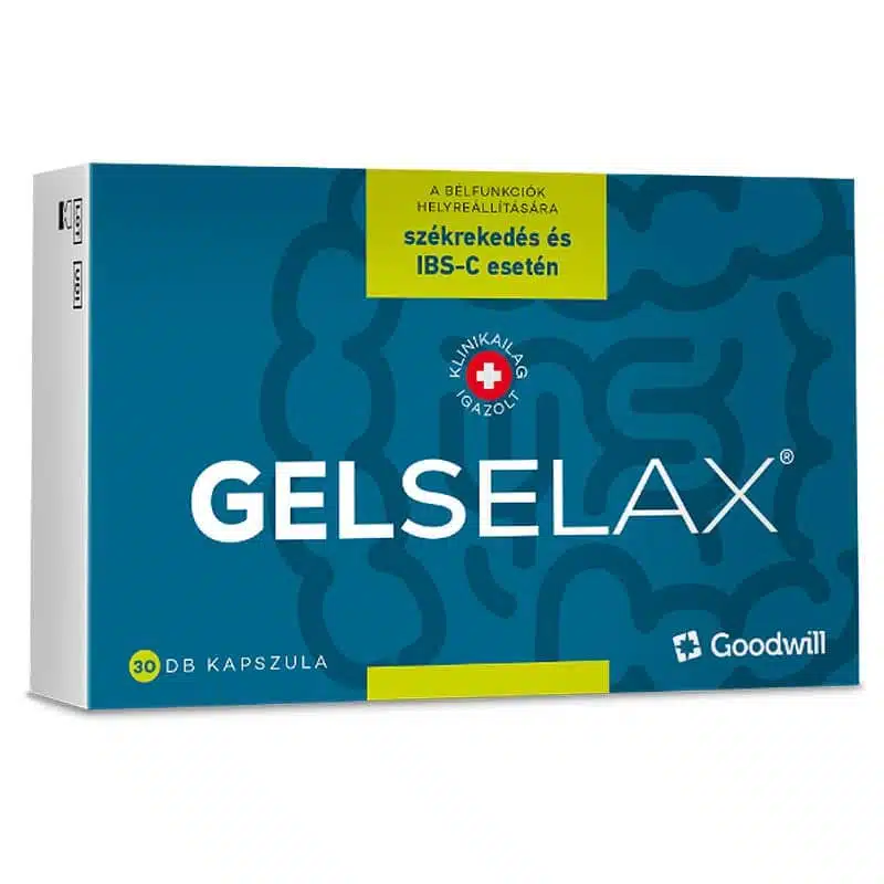 Goodwill Gelselax kapszula - 30db Goodwill Gelselax kapszula - 30db